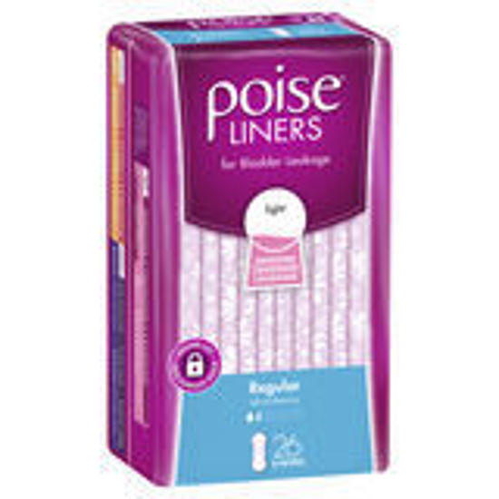 Picture of Poise Liners Reg 26 