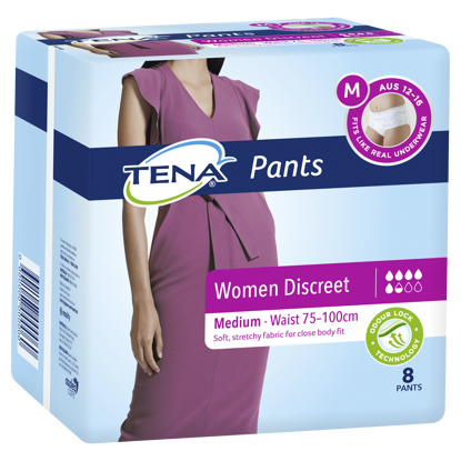 Picture of Tena Pants Discreet Wmn Med 8