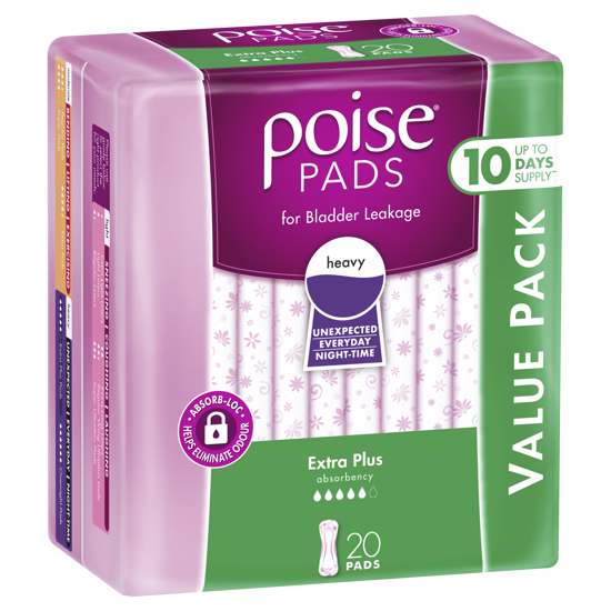 Picture of Poise Pad Ext Plus 20