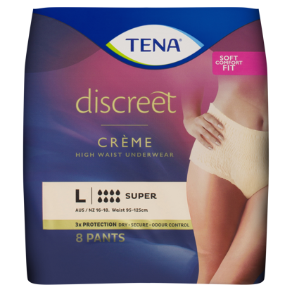 Picture of Tena Pant Discreet Sup Lge 8