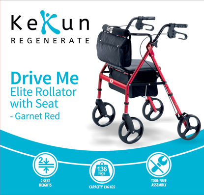 Picture of Kekun Drive Me Elite Rollator W Seat