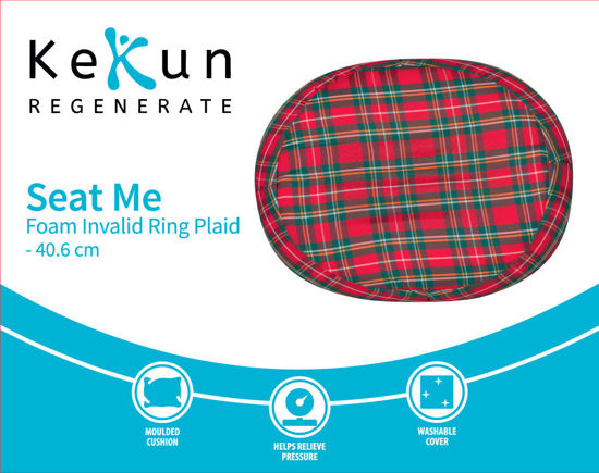 Picture of Kekun Foam Invalid Ring Plaid 40.6cm