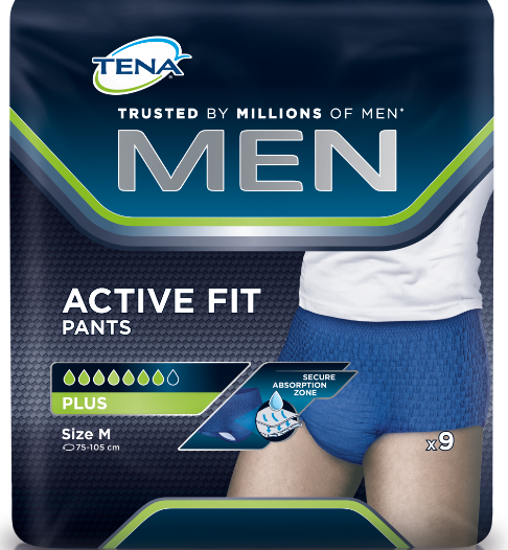 Picture of Tena Pant Men Actv Fit Pls Med 9