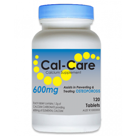 Picture of Cal-Care 600mg 120 Tab