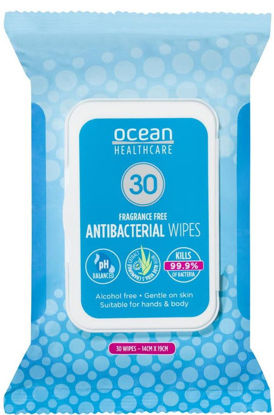 Picture of Ocean HCare ABac Wipes 30