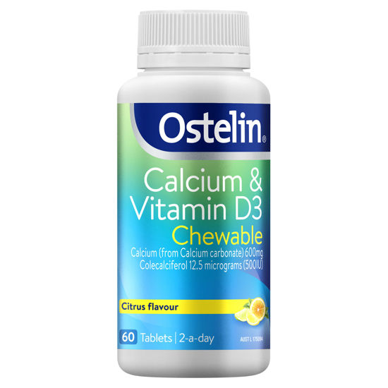 Picture of Ostelin Vit D & Calc Chew Tab 60