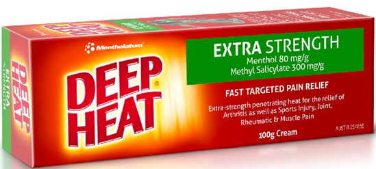 Picture of Deep Heat Crm Extra Strength 100g