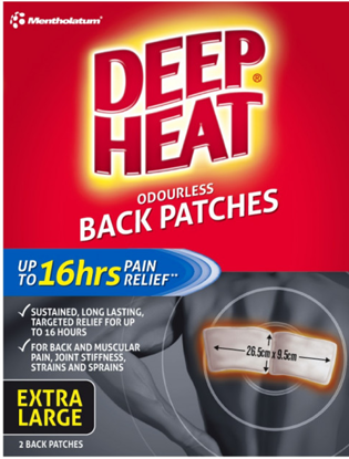 Picture of Deep Heat Patch Back 2