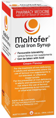 Picture of Maltofer Syp 10mg/ml 150ml