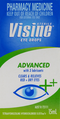 Picture of Visine EDrps Adv 15ml 